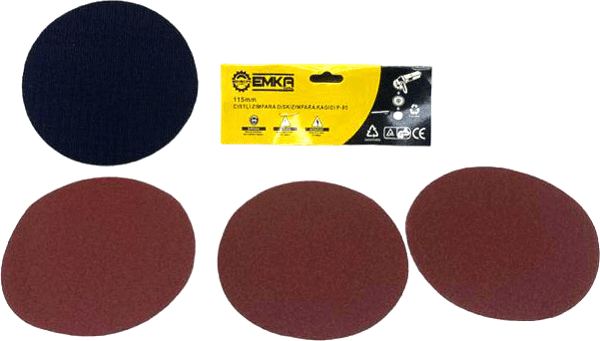 CIRTLI DİSK ZIMPARA 115MM YEDEKLİ  - Image 1