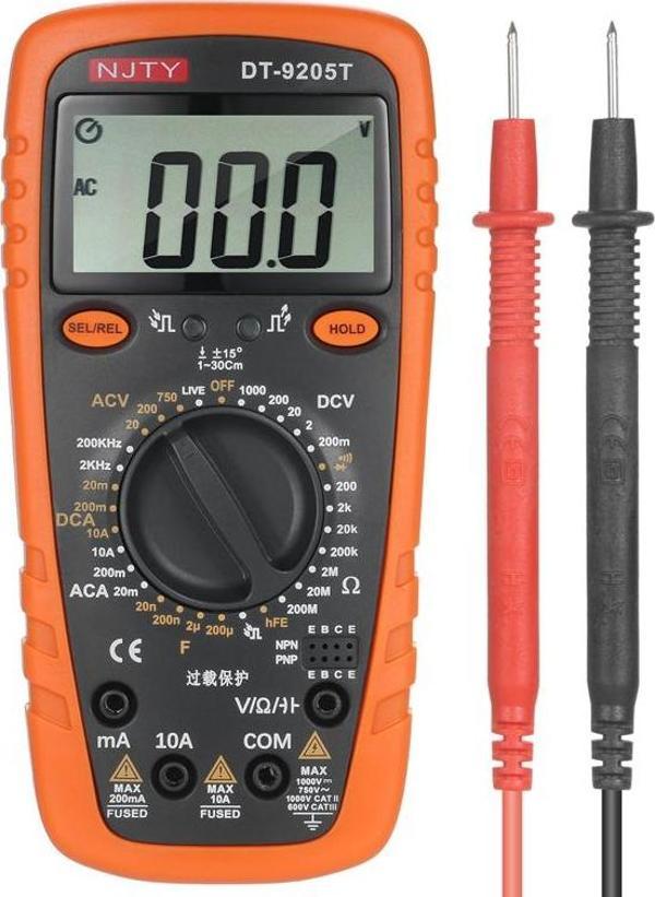 DIGITAL ÖLÇÜ ALETİ (NJTY-9205T)  - Image 1