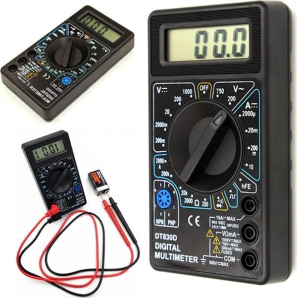 Dijital Avometre Multimetre Ölçü Aleti Akım Voltaj Direnç Ölçer  - Image 1
