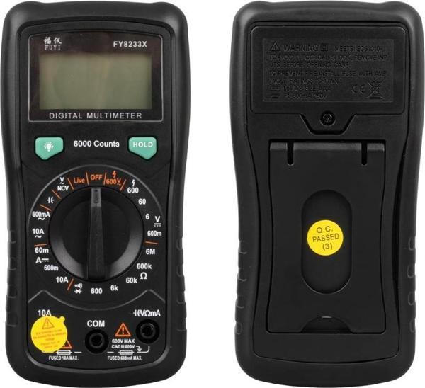 DİJİTAL MULTİMETRE ÖLÇÜ ALETİ FY8233X  - Image 1