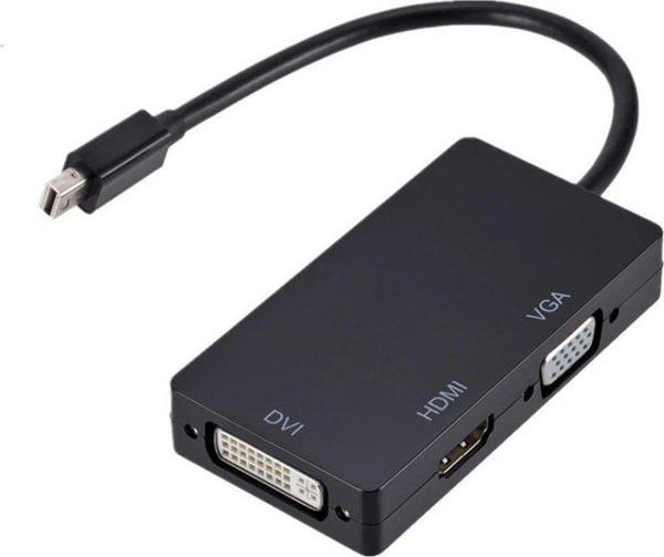 DISPLAY PORT TO HDMI-VGA-DVI ÇEVİRİCİ 3İN1  - Image 1