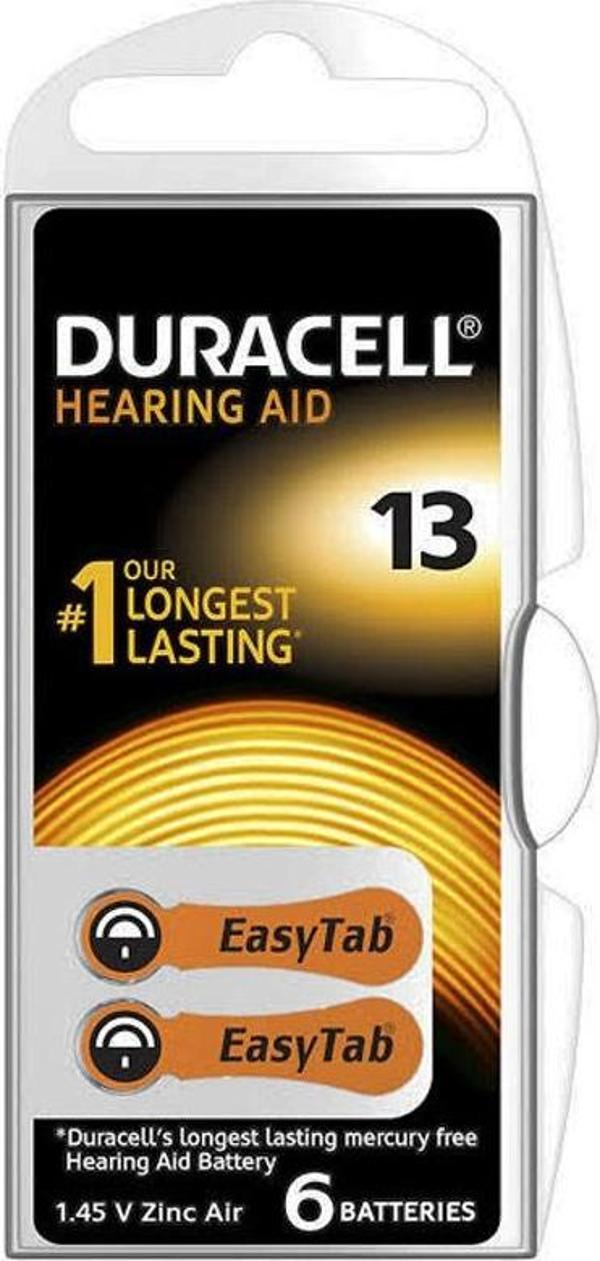 Duracell 13 NO KULAKLIK PİLİ 6LI PAKET - Image 1