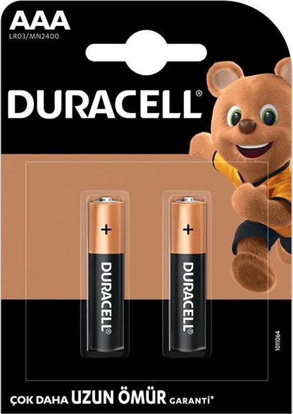 Duracell AAA İNCE PİL (2Lİ) PAKET FİYAT - Image 1
