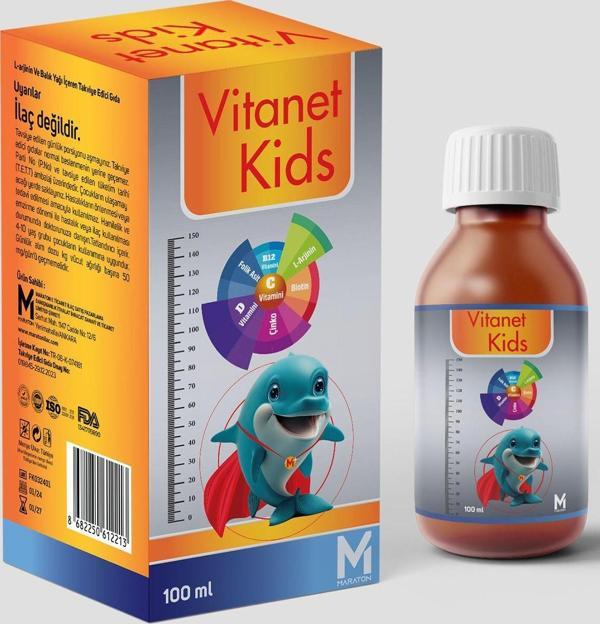 Vitanet Kids Balık Yağı Multivitamin Şurup 100 ml - Image 1