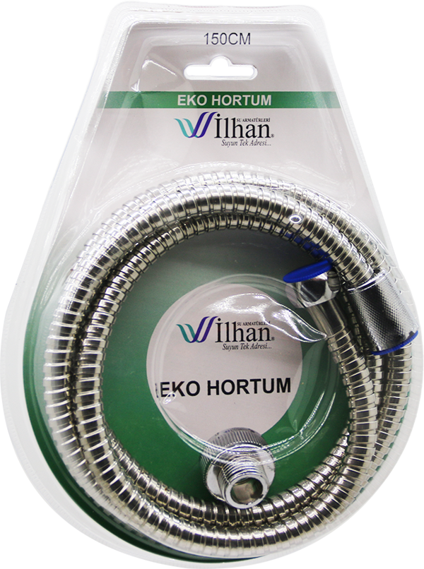 EKO - METAL DUŞ HORTUMU SPİRALİ VAKUMLU 150CM  - Image 1