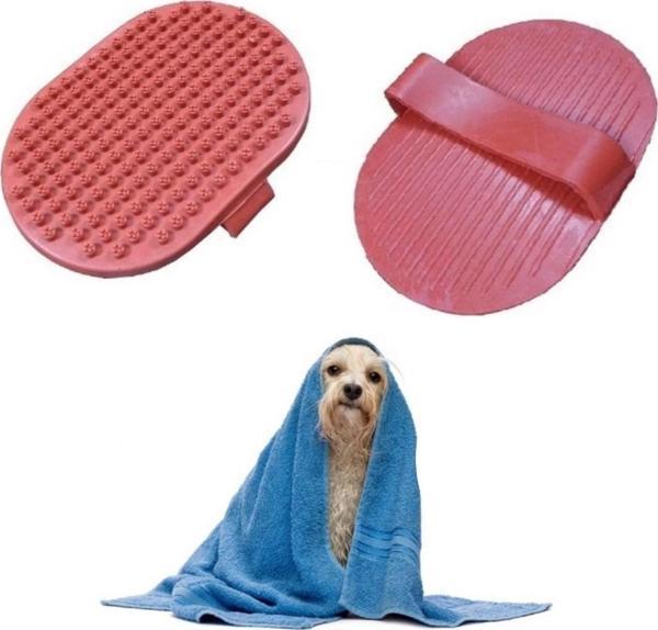 Ergonomik Masajlı Evcil Hayvan Kedi Köpek Yıkama Fırçası Aparatı - Image 1