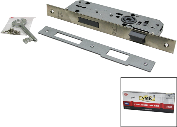 EXTRA HİBRİT KARE ODA GÖMME KİLİT 35MM  - Image 1