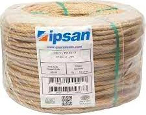 HALAT 6MM NATURAL JÜT KIRNAP İPİ TOP 200MT  - Image 1