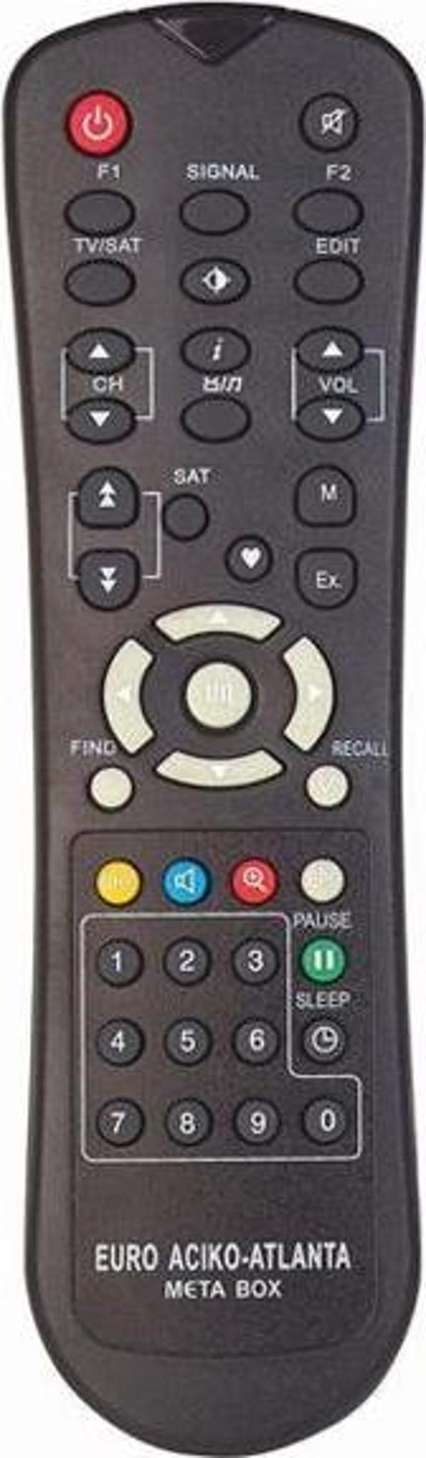 HERZ KR ACIKO/AKAI/ATLANTA 340/345/BESTTEL/SATEX SD UYDU KUMANDA  - Image 1