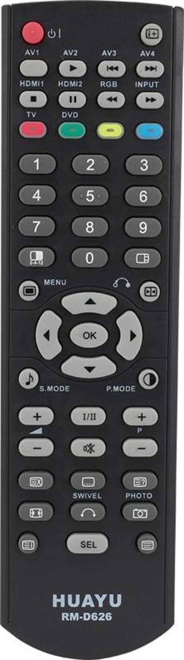 HUAYU KL RM-D626 HITACHI LCD-LED TV KUMANDASI  - Image 1
