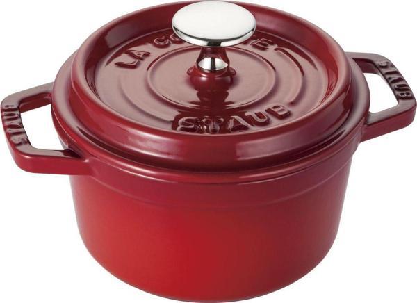 STAUB 405102500 DÖKÜM TENCERE YUVARLAK 14 CM KIRMIZI - Image 1