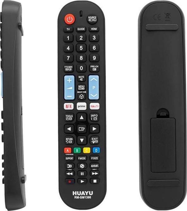 HUAYU KL SAMSUNG RM-SM1398 NETFLIX- PRIME VIDEO TUŞLU UNIVERSAL LCD-LED TV KUMANDA  - Image 1