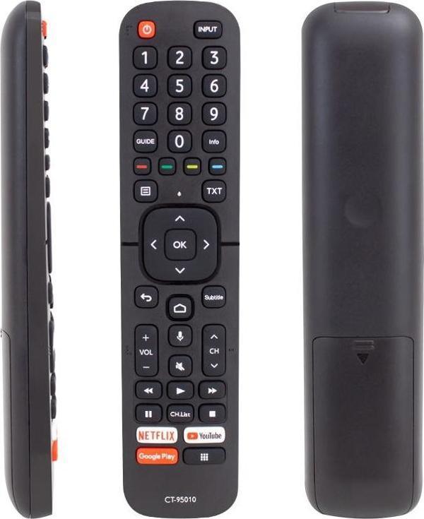 HUAYU KL TOSHIBA CT-95010 NETFLIX-YOUTUBE-GOOGLE PLAY TUŞ-PRIME VIDEO SES KOMUTLU LCD-LED TV KUMANDA - Image 1