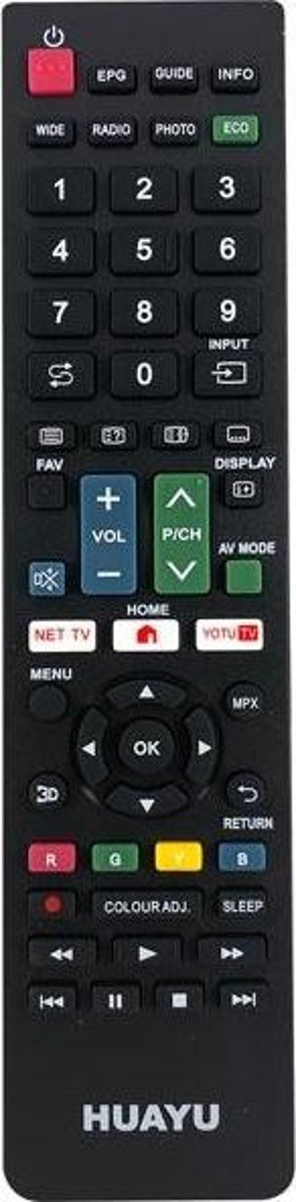 HUAYU KL URC1516 SHARP LCD*LED UNIVERSAL TV KUMANDA  - Image 1