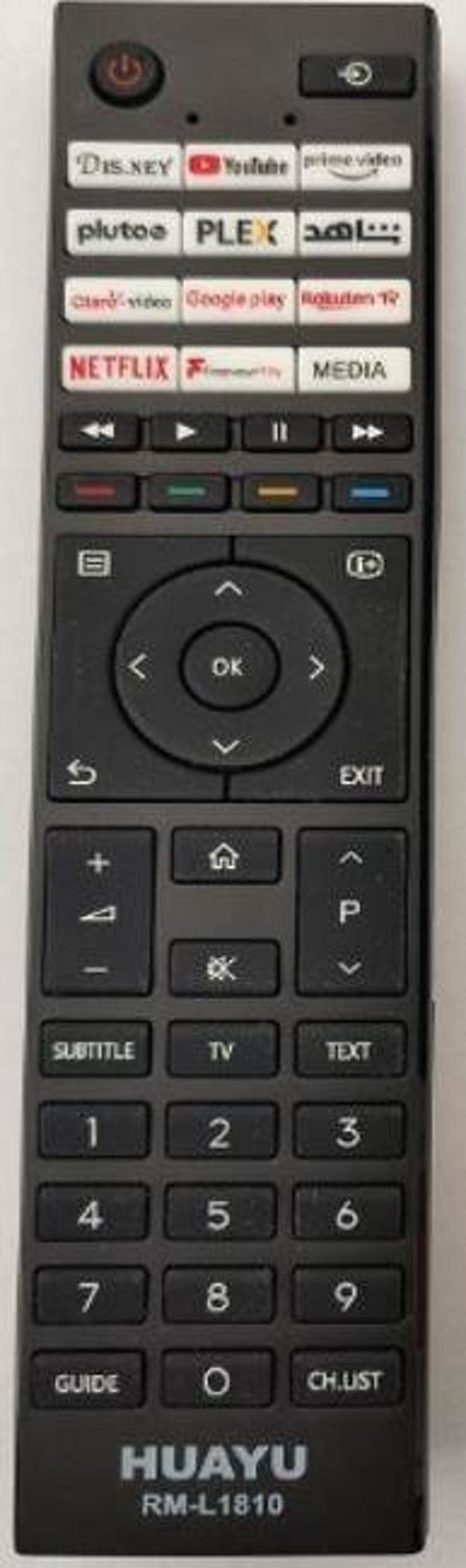 HUAYU RM-L1810 TOSHIBA UNIVERSAL LCD LED TV KUMANDA  - Image 1