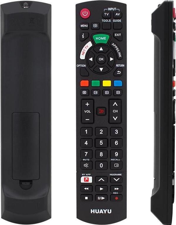 HUAYU URC1520 PANASONIC NET TV TUŞLU LCD-LED TV UNIVERSAL KUMANDA AMBALAJLI  - Image 1
