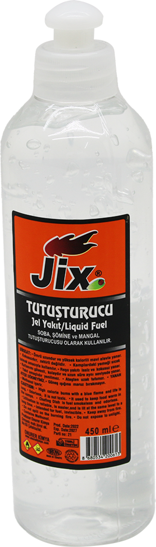 JİX TUTUŞTURUCU 450ML JEL REŞO YAKITI  - Image 1