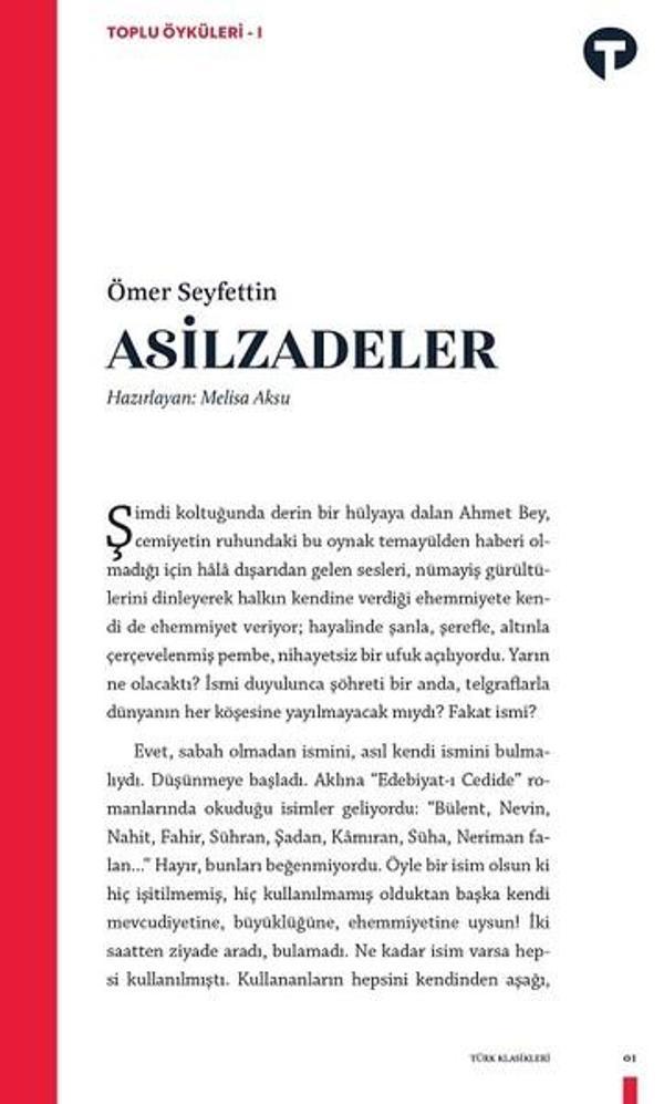 Asilzadeler - Turkuvaz Kitap - Image 1