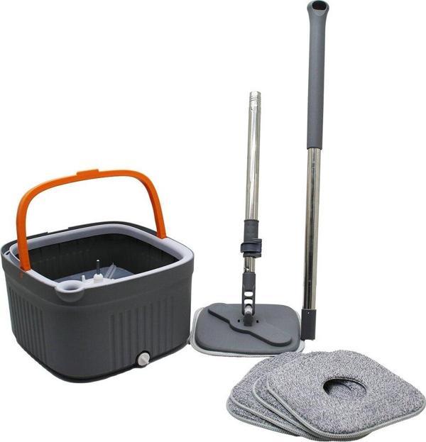 KARE DÖNERLİ LÜKS MOP SETİ MOP YEDEKLİ  - Image 1