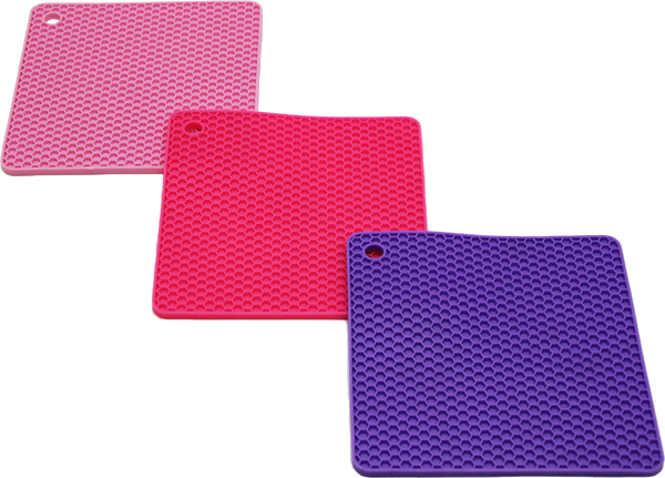 KARE SİLİKON NİHALE - KAMBURA BASTI KALIP 18CM  - Image 1