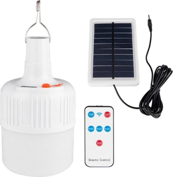 KUMANDALI SOLAR ŞARJLI ACİL DURUM KAMP LAMBASI  - Image 1