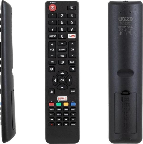 KL TESLA 06-532W54-TLA1XS YOUTUBE-NETFLIX TUŞLU LCD LED TV KUMANDA  - Image 1