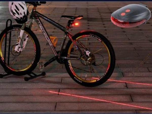 Lazer Güvenlik Şeritli Bisiklet Stop Lambası  - Image 1