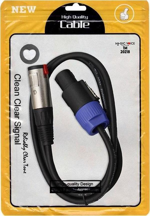 LD384 SPECON ERKEK - CANON DİŞİ ÇEVİRİCİ KABLO 1 METRE  - Image 1