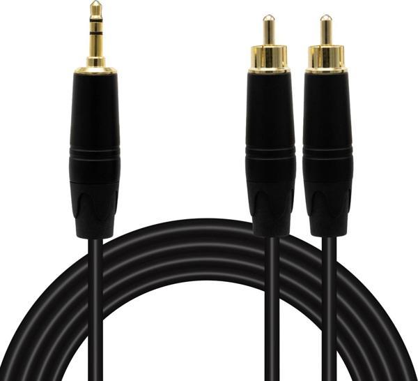 LD390B 2X 6.3MM MONO ERKEK + 6.3MM STEREO ERKEK 1.5 METRE KABLO  - Image 1