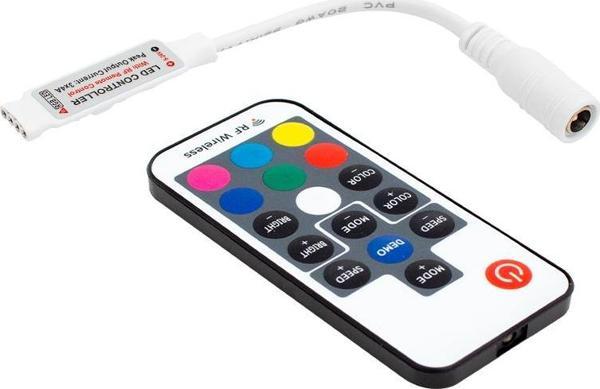 LED RGB KONTROL DEVRESİ 12 VOLT RF KÜÇÜK MODÜLLÜ UZAK MESAFE ALGILAMALI  - Image 1