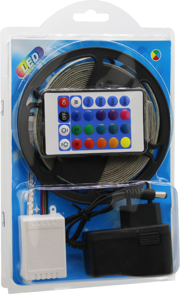 LED RGB KUMANDALI ŞERİT LED 5MT  - Image 1