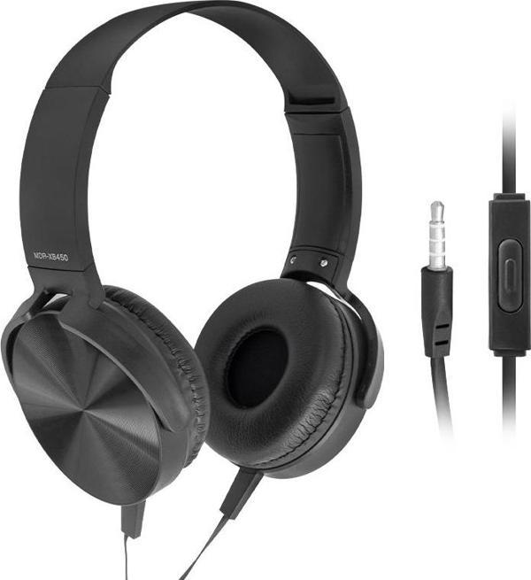 MAGICVOICE MDR-XB450AP 3.5MM AUX GİRİŞLİ  KULAKÜSTÜ TASARIM KULAKLIK-(5 RENK)  - Image 1