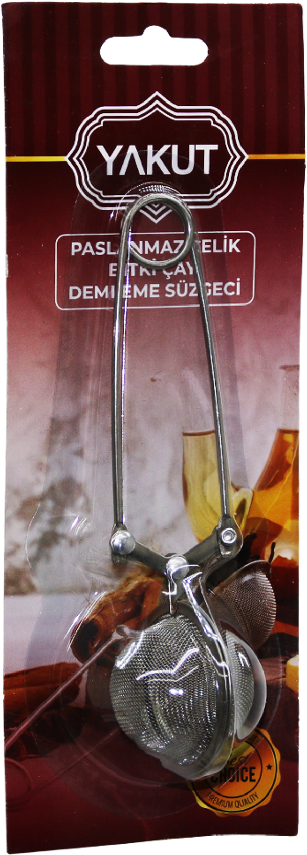 MAŞALI TEL METAL BİTKİ ÇAY SÜZGEÇ  - Image 1