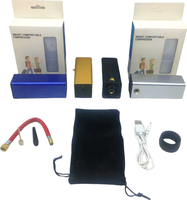 MİNİ CEP KOMPRESÖRÜ ŞARZLI  - Image 1