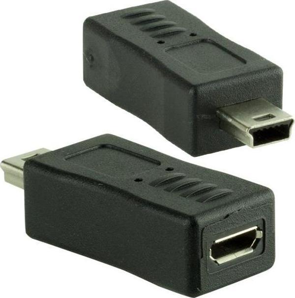 MİNİ USB ERKEK-MİCRO USB DİŞİ ÇEVİRİCİ APARAT  - Image 1