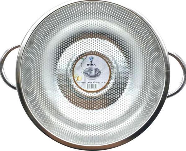 METAL KULPLU ÇELİK TEL SEPET SÜZGEÇ 23CM  - Image 1