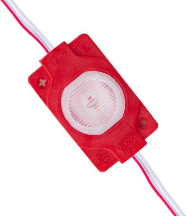 MODÜL LED 12V 1.5W KIRMIZI 3030 40X30 MM  - Image 1