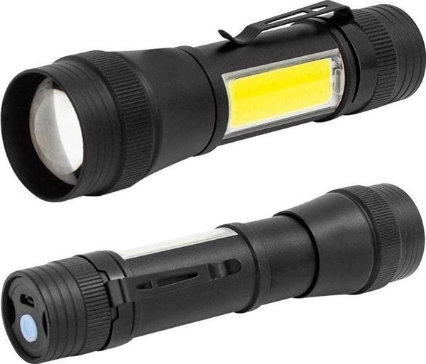 METAL SU GEÇİRMEZ 3400 LÜMEN POWER LEDLİ ŞARJLI EL FENERİ  - Image 1