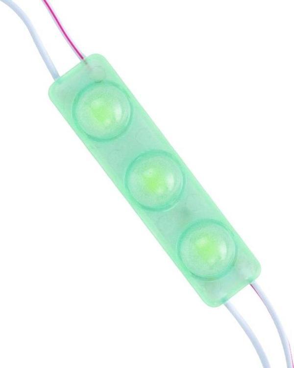 MODÜL LED 12V 1.5W YEŞİL 2835 69 X 16 MM IP65 160-180LM 160 DERECE  - Image 1