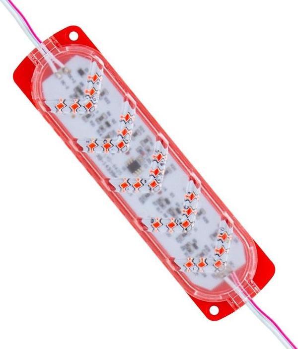 MODÜL LED 12V 3.6W KIRMIZI FLAŞLI YANIP SÖNEN 14339-2835  - Image 1
