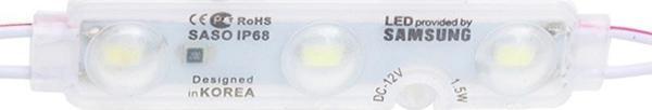 MODÜL LED 5730 SMD TP:68 12V-1.5W YARI MAT KAPAK  - Image 1