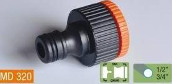 MUSLUK BAĞLANTI ADAPTÖRÜ DİŞİ 1/2-3/4  - Image 1