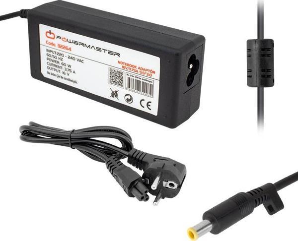 NOTEBOOK ADAPTÖR SL-NBA96 SAMSUNG 16V/3.75A 5.5*3.0 İĞNELİ UÇ  - Image 1