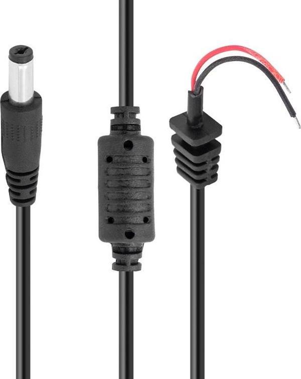 NOTEBOOK ADAPTÖRÜ JACKLI KABLO 5.5*2.5 UÇ 1.2 METRE(YD-1) (32445=32441)  - Image 1