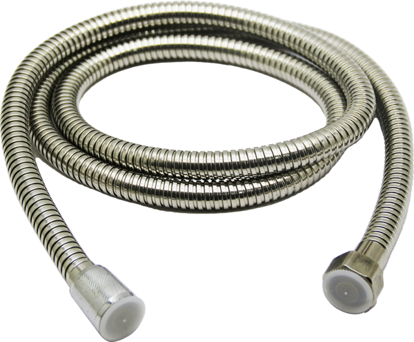 ÖRGÜLÜ POŞETLİ METAL DUŞ HORTUMU 150CM  - Image 1