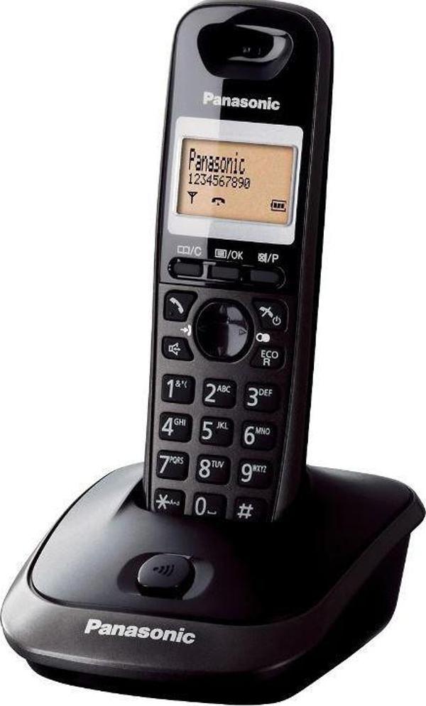 PANASONIC KX-TG2511 DECT TELSİZ TELEFON SİYAH - Image 1