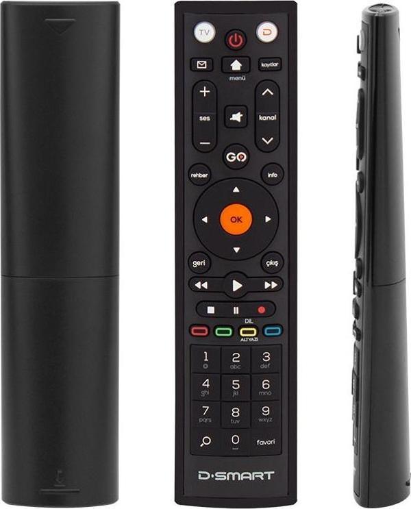 ORJİNAL KR D-SMART HD BLUE GO TUŞLU YENİ NESİL UYDU KUMANDASI  - Image 1