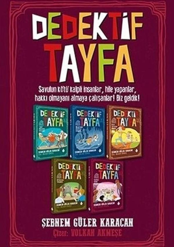 Dedektif Tayfa Seti-5 Kitap Takım - Uğurböceği - Image 1