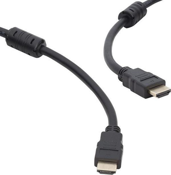 PLASTİK DÜZ SİYAH 20 METRE HDMI KABLO POŞETLİ  - Image 1