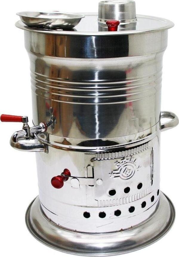 PİKNİK SEMAVERİ 10LT TEK MUSLUK KUTULU  - Image 1